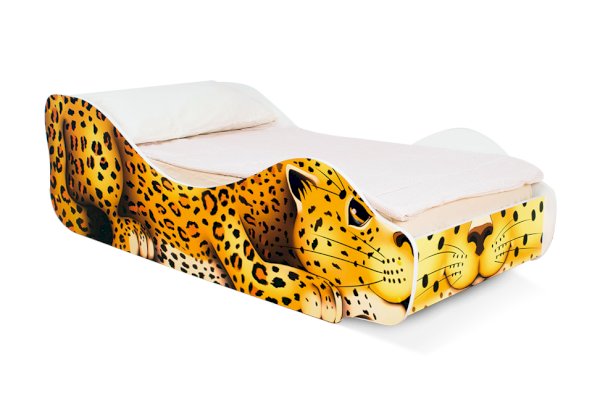 Детская кровать Леопард-Пятныш (Бельмарко)